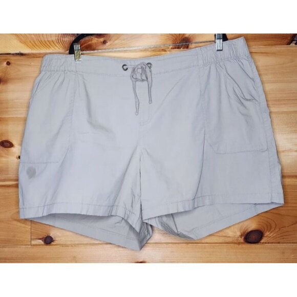 Lane Bryant Pull On Plus Size Short Plus Size 22 Tan Lightweight Pockets - Picture 7 of 13